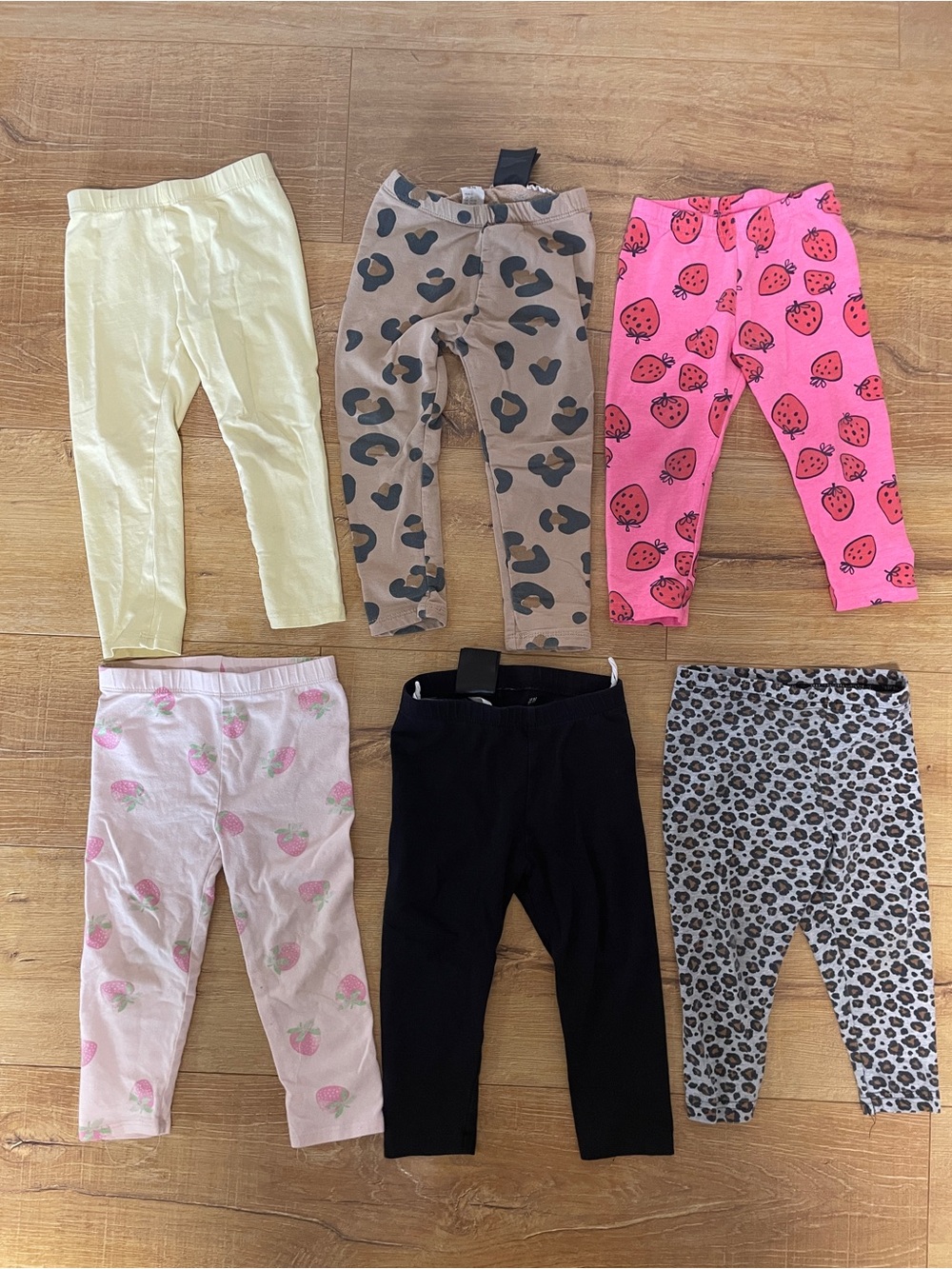 Girls' Black Leggings - Basic Knit Bottoms